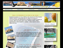 Tablet Screenshot of corsica-concept.fr